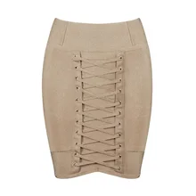 Сексуальная девушка облегающее женское Новое колено длина миди hl карандаш офисная Высокая талия повязная юбка