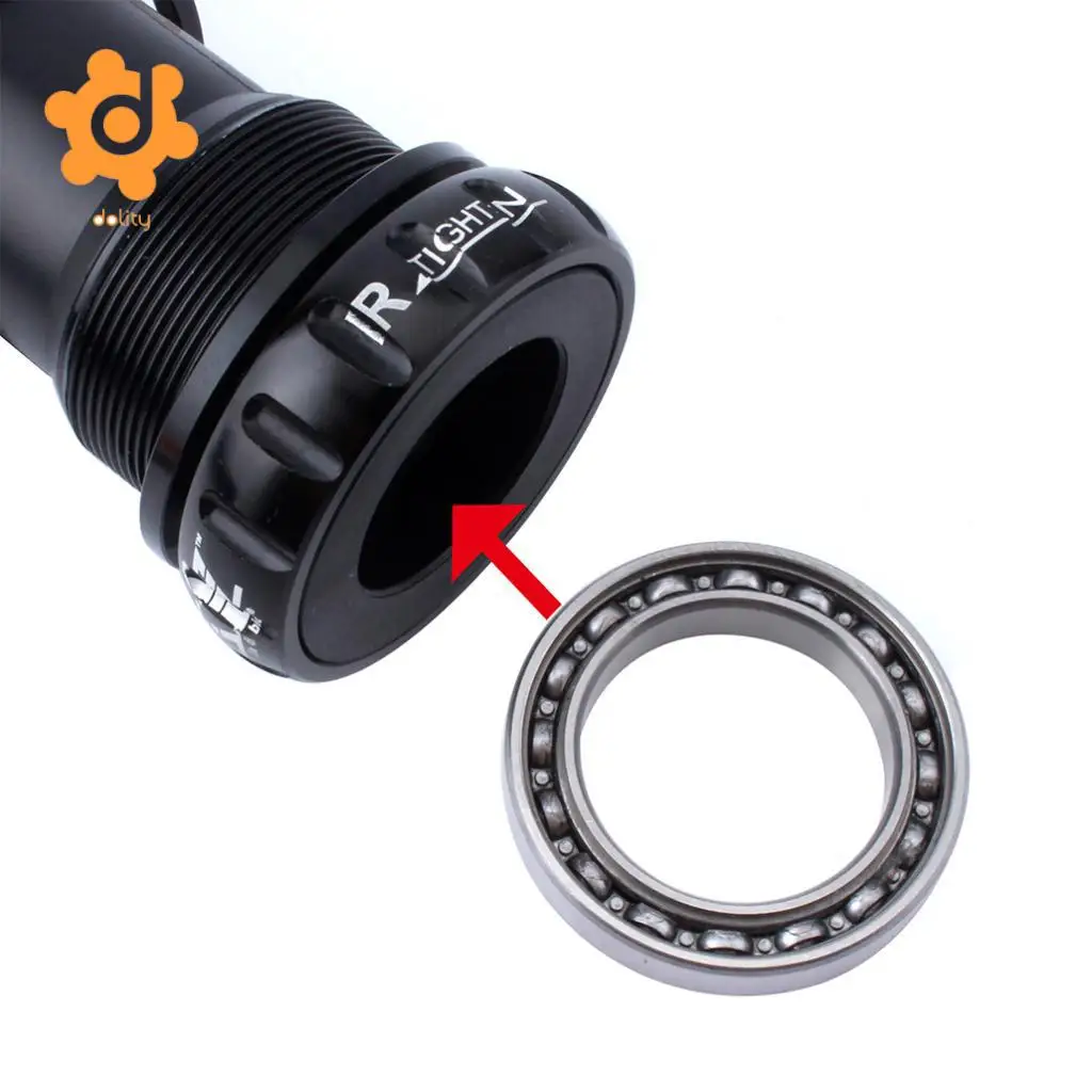 Bicycle Sealed Ball Bearing for Bottom Bracket MTB Road Bike Thread / Press-In Center Shaft Axis BB Cycling Repair Replacement