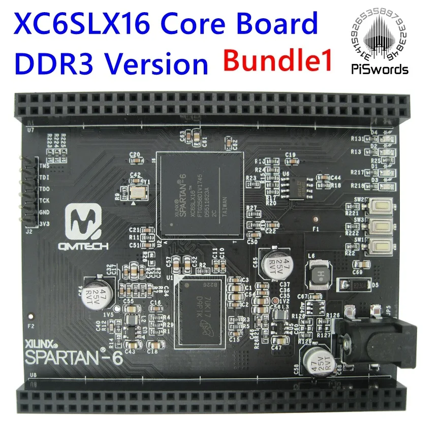 Новейшая Плата Xilinx spartan6 XC6SLX16 Core spartan 6 FPGA макетная плата с 256 Мб DDR3 MT41J128M16|xilinx
