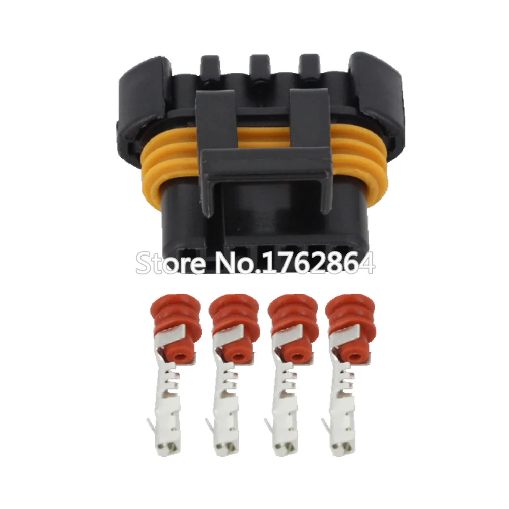 

10PCS 4 pin Oxygen sensor plug connectors Electrical Wire connector Plug DJ7043Y-1.5-21