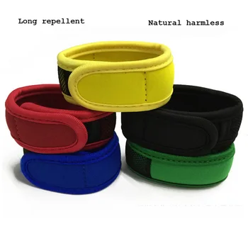 

100pcs Mosquito Repellent Bracelets with 100pcs Refill Pellets Repellent Band Outdoor Insect Bracelet Wrist Band Mosquito Killer