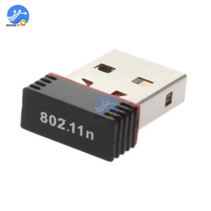 Беспроводной адаптер MTK7601 150 Мбит/с USB WiFi 802.11n/g/b IEEE 801.11n 802 11g 802.11b LAN + антенна для ПК