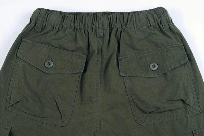 Летние мужские брюки карго с карманами размера плюс, большие, 6XL, 7XL, эластичный пояс, на выход, повседневные, стиль сафари, хлопковые эластичные тянущиеся брюки