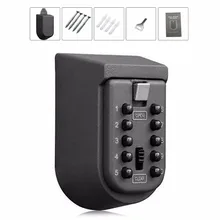 Best Offers 4-Digital Password Lock Weatherproof Case For Home Carvan Office RV Black Heavy Duty Key Hidden Storage Safe Box Best Offers 4-Digital Password Lock Weatherproof Case For Home Carvan Office RV Black Heavy Duty Key Hidden Storage Safe Box