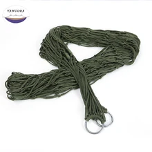 Портативный прочный гамак сетчатый с веревкой садовая уличная мебель сетка гамак качели нейлоновая подвесная сетка Hamaca Hamac