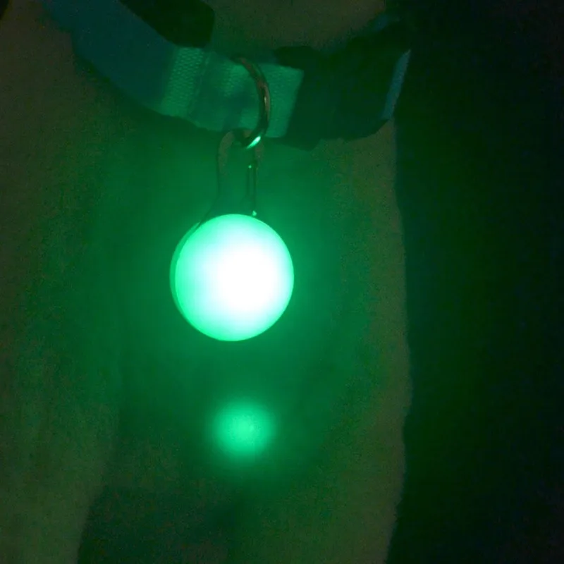 

Dog LED Glowing Pendant Necklace Puppy Cat Night Light Flashing Collar Pet Luminous Bright Glowing In Dark For Pets Safety