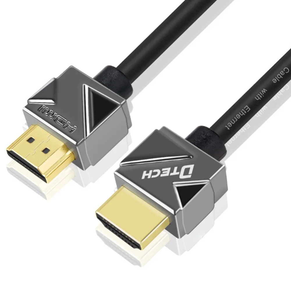 Высокоскоростной кабель HDMI 2,0 18 Гбит/с Поддерживает 4 k@ 60 Гц, 2160 P, 1080 P, 3D, HDR, Ethernet и реверсивный звуковой канал(ARC