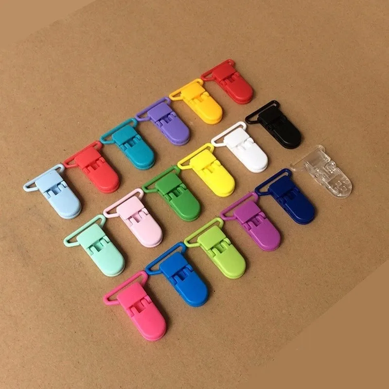 10Pcs Baby Pacifier Clip Holder Plastic Suspender Soother Pacifier Holder Dummy Clips Home Multifunction Clips  (1)