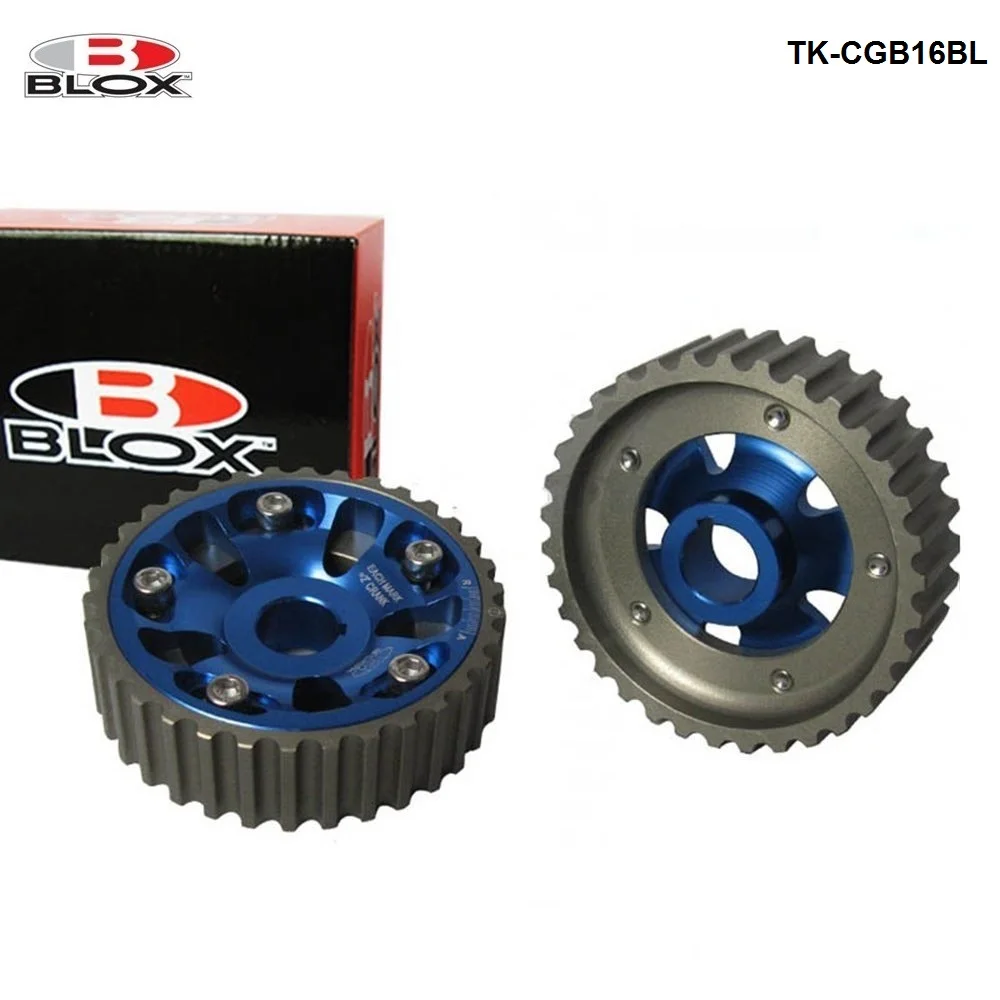 Blox 2Pcs Adjustable Cam Gears Timing Gear pulley kit For Honda B