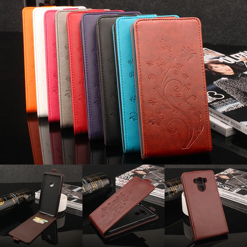 For Asus Zonfone 3 Max ZC553KL Leather Case Cover Butterfly Flower Wallet Card Slot Phone Bag | Мобильные телефоны и