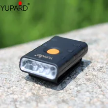 YUPARD индукционный головной светильник s светильник высокой мощности налобный ремень датчик предупреждающее устройство колпачок светильник s наружный с перезаряжаемой батареей