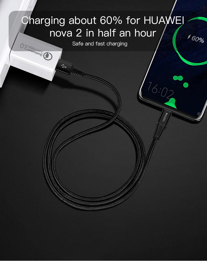 USB C Mobile Phone Fast Charging Cables (5)