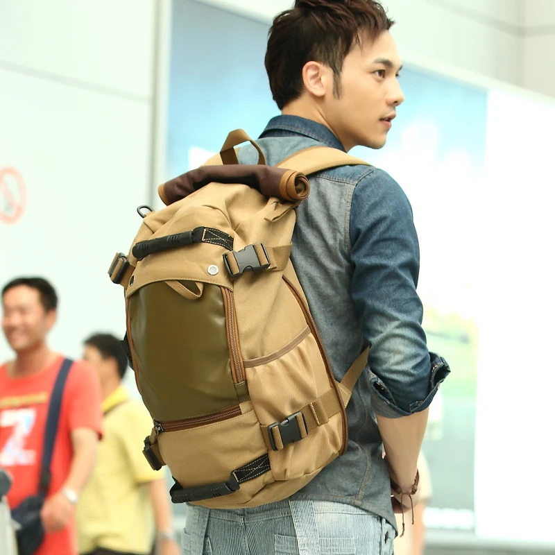 Hot casual travel backpack man fashion laptop backpacks multifunctional backpack for men free ...