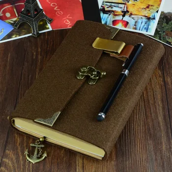 

carpet bound diary notebook travel journal handmade memory vintage style journal school supplies notebook