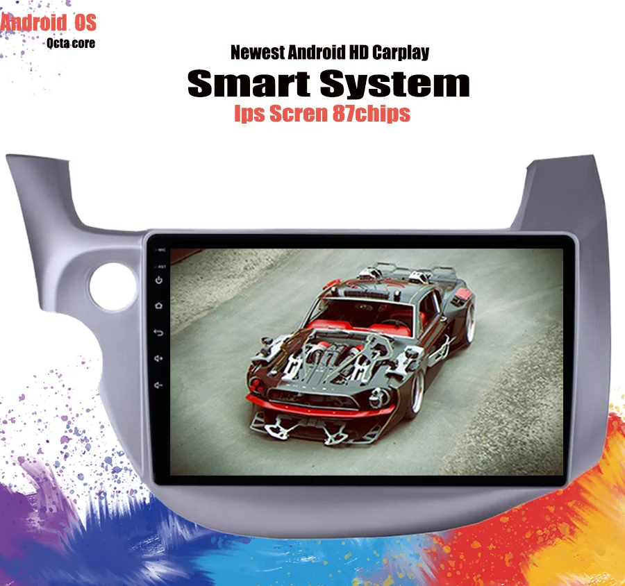Discount 2Din Android 9.1 Ram 4GB 10.1" Car Radio GPS Navi Multimedia Player Touchscreen Head Unit For 2008-2013 HONDA JAZZ/FIT Cassette 0 Discount 2Din Android 9.1 Ram 4GB 10.1" Car Radio GPS Navi Multimedia Player Touchscreen Head Unit For 2008-2013 HONDA JAZZ/FIT Cassette 0