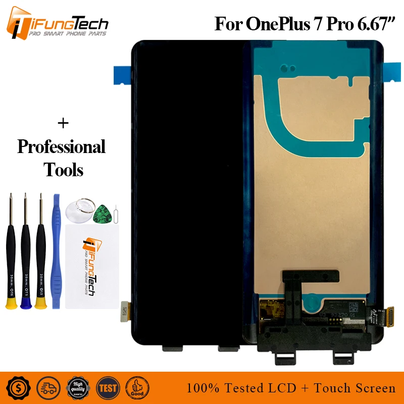 

For OnePlus 7 Pro LCD Display Touch Screen Digitizer Assembly Replacement For One Plus 7Pro LCD Screen