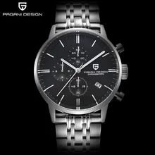 PAGANI Дизайн Модные повседневные мужские наручные часы д 'вода 30 м простые кварцевые часы люксовый бренд Мужские часы