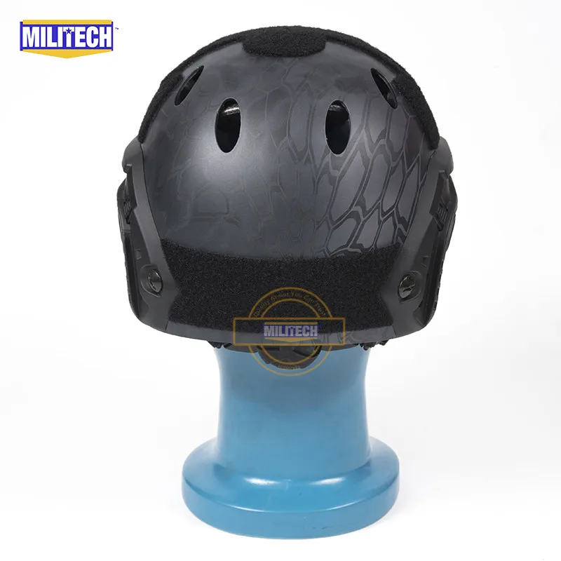 MILITECH Быстрый KPBK PJ карбоновый стильный вентилируемый Тактический шлем для