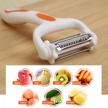 

360 Degree Rotary Vegetable Fruit Potato Peeler Stainless Steel Carrot Vegetable Cutter Slicer Kitchen Accessories Gadgets