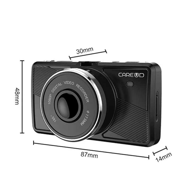 CAREUD RV 890 3 0 дюймовый 1080P VGA Full HD DVR Автомобильный видеорегистратор циклическая