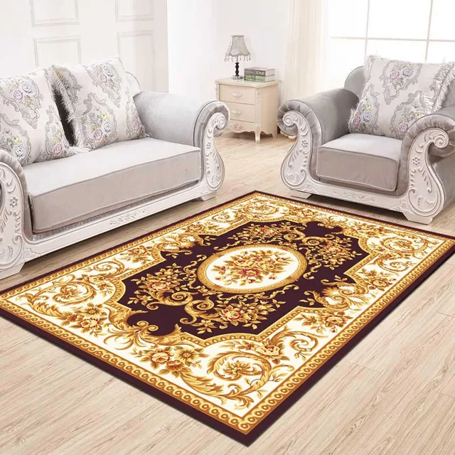 European Style Rectangle Carpet for Living Room Big Area Decoration ... European Style Rectangle Carpet for Living Room Big Area Decoration ...