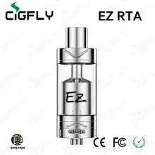 Original Authentic Youde UD EZ RTA Rebuildable Tank RBA Atomizer 4ml Top filling Screwless post Dual coils design E Cigarette