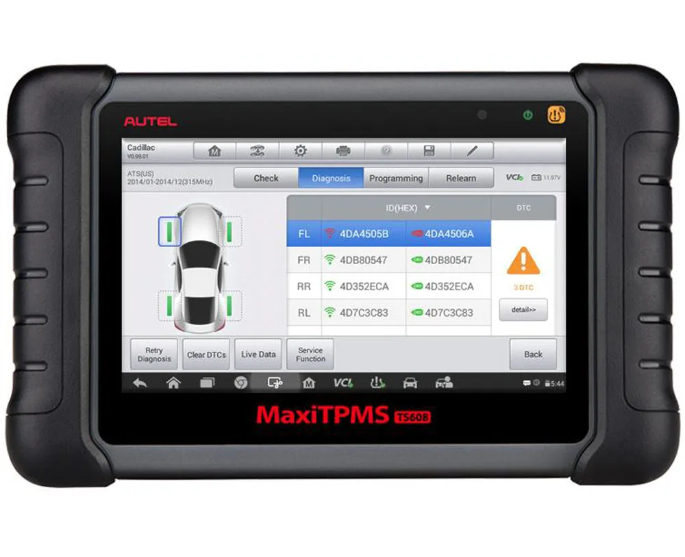 Autel MaxiTPMS TS608 полная система TPMS и все системные ранди сочетаются с TS601 MD802 MaxiCheck Pro 3 в
