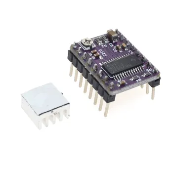 

3d printer parts 5pcs/lot 3D Printer Stepstick Drv8825 Stepper Motor Driver Reprap 4 PCB Board + Free shipping replace A4988