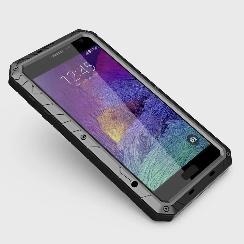 bilder für Original IMATCH Wasserdichte Shockproof Gorilla-glas-freies Aluminum Abdeckung Fall Für Samsung Galaxy Note 2 N7100 Handy Fällen bilder für Original IMATCH Wasserdichte Shockproof Gorilla-glas-freies Aluminum Abdeckung Fall Für Samsung Galaxy Note 2 N7100 Handy Fällen