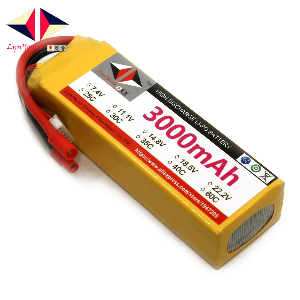 Аккумулятор HX Lipo 4S 14 8 в 3000 мАч 25C 30C 35C 40C 60C для радиоуправляемого дрона