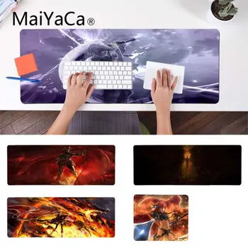 

MaiYaCa Cool Anime Unique Desktop Pad Game Mousepad Comfort Mouse Mat Gaming Lockedge Mousepad