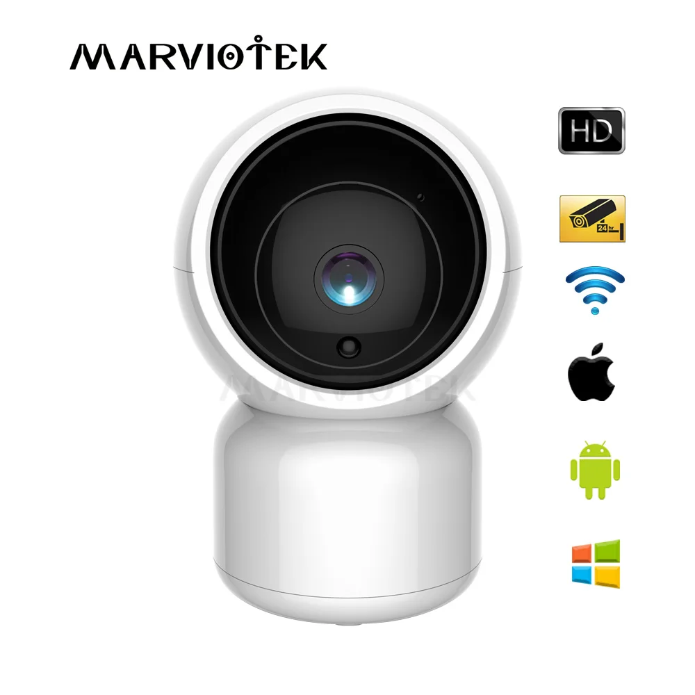 Автоматическое отслеживание домашней безопасности IP камера WI FI видеонаблюдение