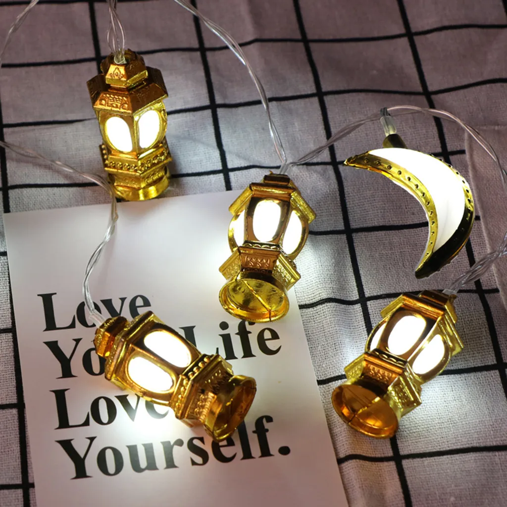 

2019 good-looking Ramadan And Eid Decor Lights LED Lights Home Festival Party Festival Favor Nice cteative Household product