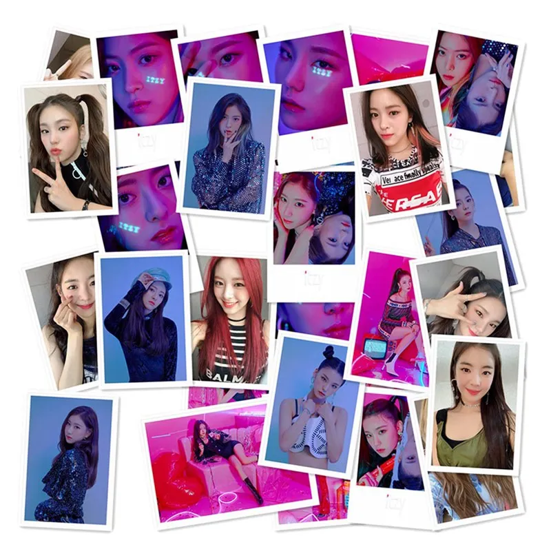 

40Pcs/Lot ITZY Photo Cards New Ablum IT'z Different Photocard Lomo Cards Fans Collective Gift