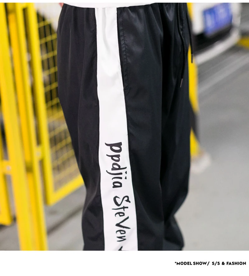 Harem Cargo Pants Men Streetwear Hip Hop Japan Style Trousers Male Khaki Loose Straight Pants  (12)