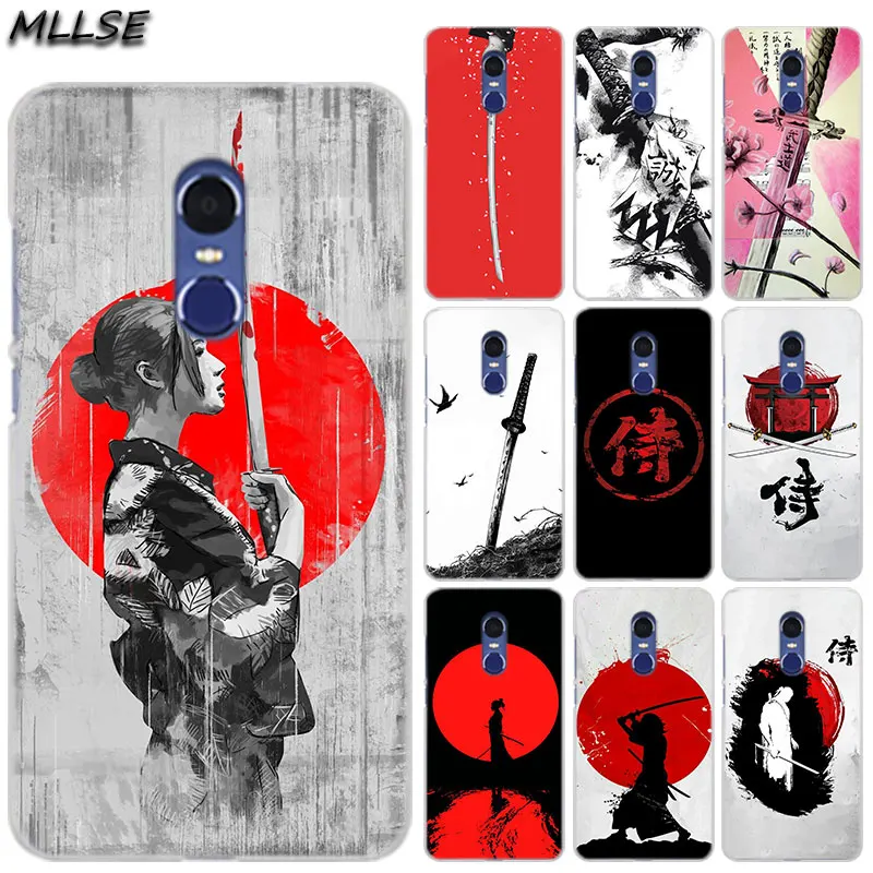 

MLLSE Japanese Samurai Fashion Clear Case Cover for Xiaomi Play Rdemi S2 3S 4A 5A 5Plus 6A Pro Note 6 5A 4X 4 7 Cover Hot