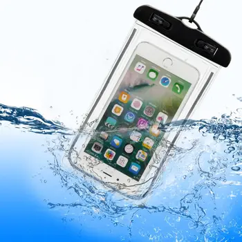 

Luminous Waterproof Mobile Phone Bag Swim Pouch Bag Case Cover Anti-Water Pouch