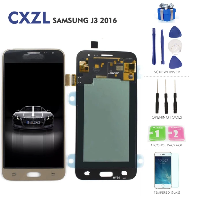 

Cxzl LCD original For Samsung galaxy J3 2016 display 5,0 pulgadas For Samsung J3 2016 J320F J320FN J320M LCD pantalla Completa