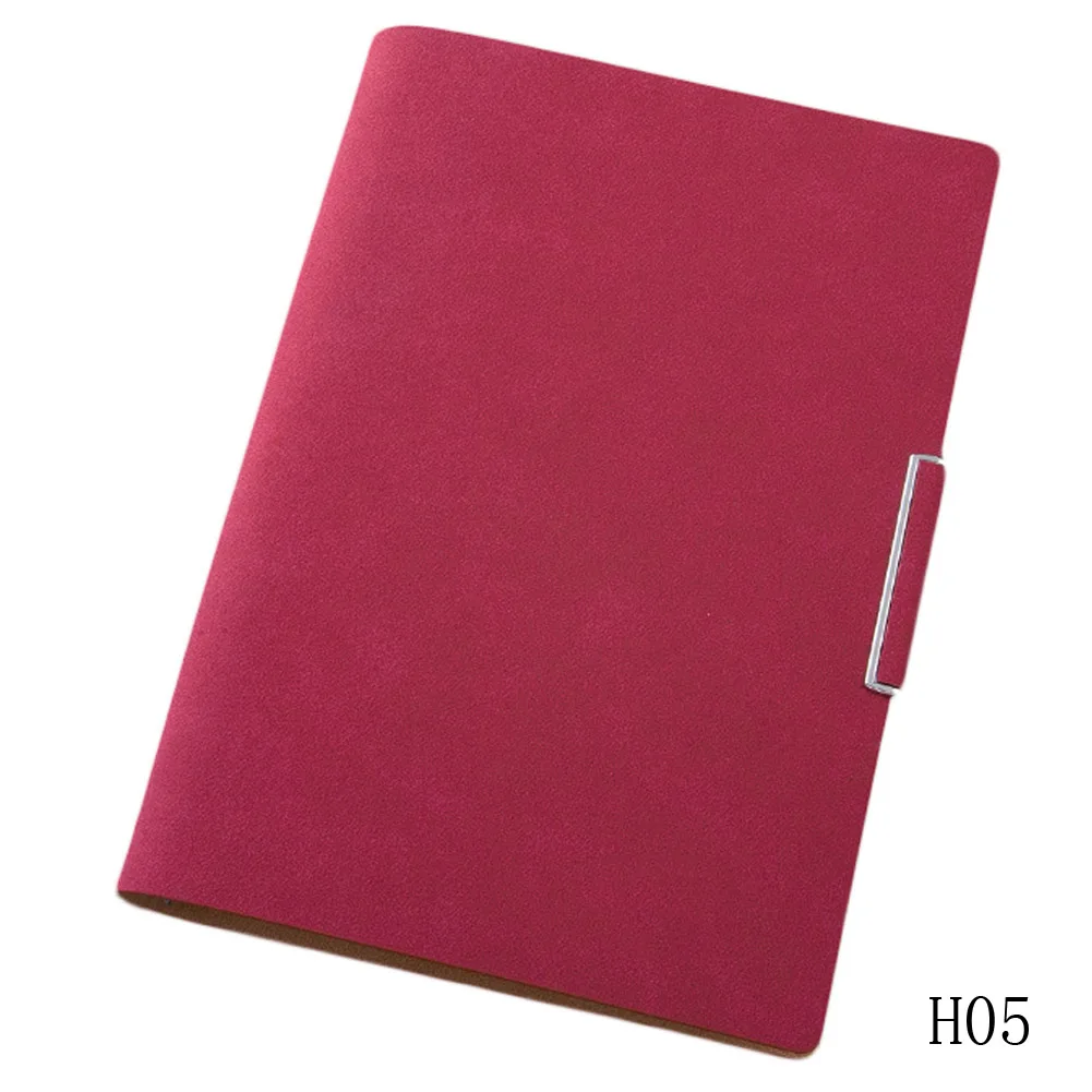 

notebook spiral a5 professional hardcover journal loose leaf pages a5 wine coffee black blue