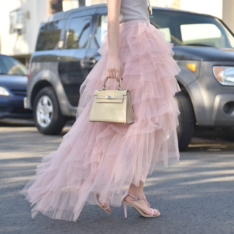 tulle skirt short front long back
