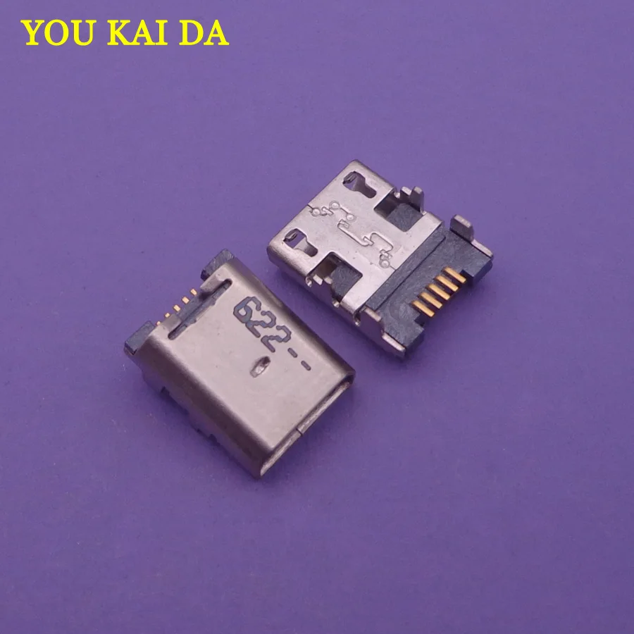 2pcs Micro USB Dock jack socket Connector repair Parts for Amazon