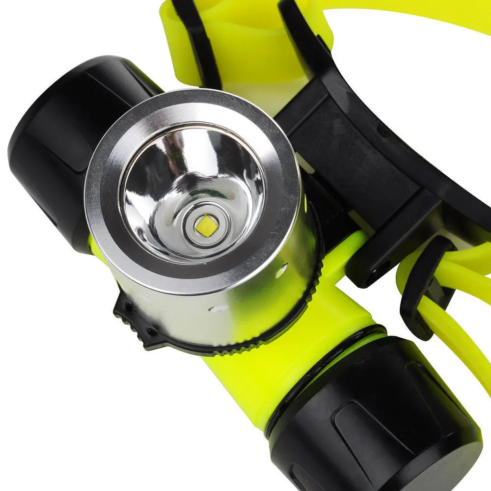 AIMIHUO 8000LM CREE XML T6 светодиодный Дайвинг Фары Водонепроницаемый подводный фара 10 Вт