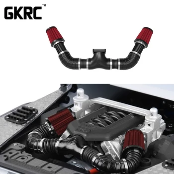 

Simulated Engine Intake Air Filter Kit For For 1/10 RC Crawler Car Traxxas TRX4 Defender Bronco Axial Scx10