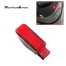 WarriorsArrow Уплотнение Оборудование Red Door Панель Предупреждение светильник лампа для Audi A3 A4 B8 A5 A6 A7 A8 Q3 Q5 TT RS 8KD947411 6Y0947411 4FD947411