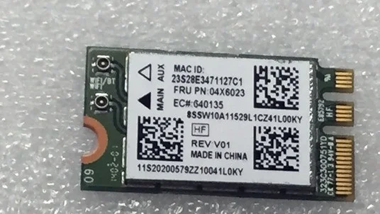 Сетевая карта для Atheros NFA345 802.11ac NGFF WiFi Bluetooth 4 0 беспроводной Lenovo | Компьютеры и офис