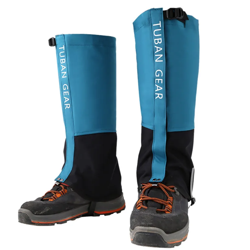 New Outdoor Snow Kneepad Skiing Gaiters Hiking Climbing Cycling Shoe Cover Guard Sport Safety Waterproof Leg Warmers #2O23 (5)