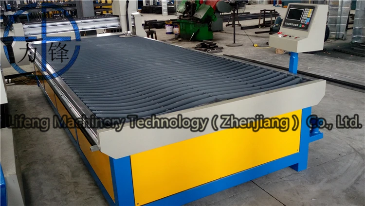يفنغ أنابيب البلازما آلة قطع الصفائح المعدنية ، cnc الجدول البلازما آلة القطع ، cnc البلازما القاطع