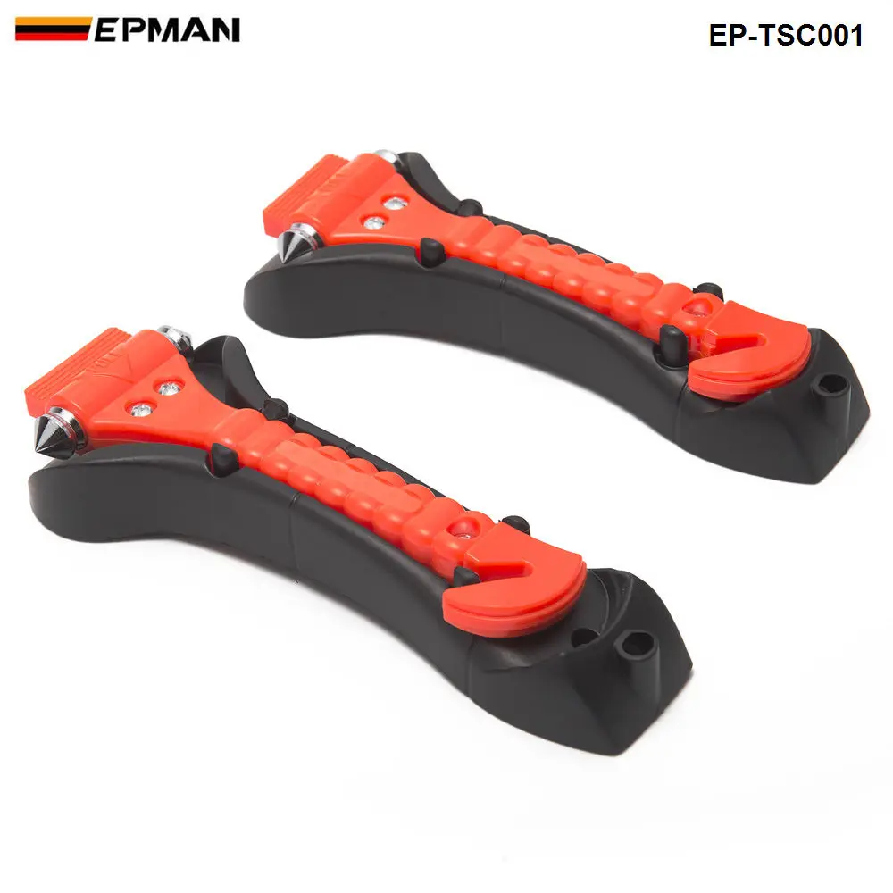 

1Pair Car Emergency Safety Hammer Belt Window Breaker Cutter Bus Escape Tool Kit EP-TSC001