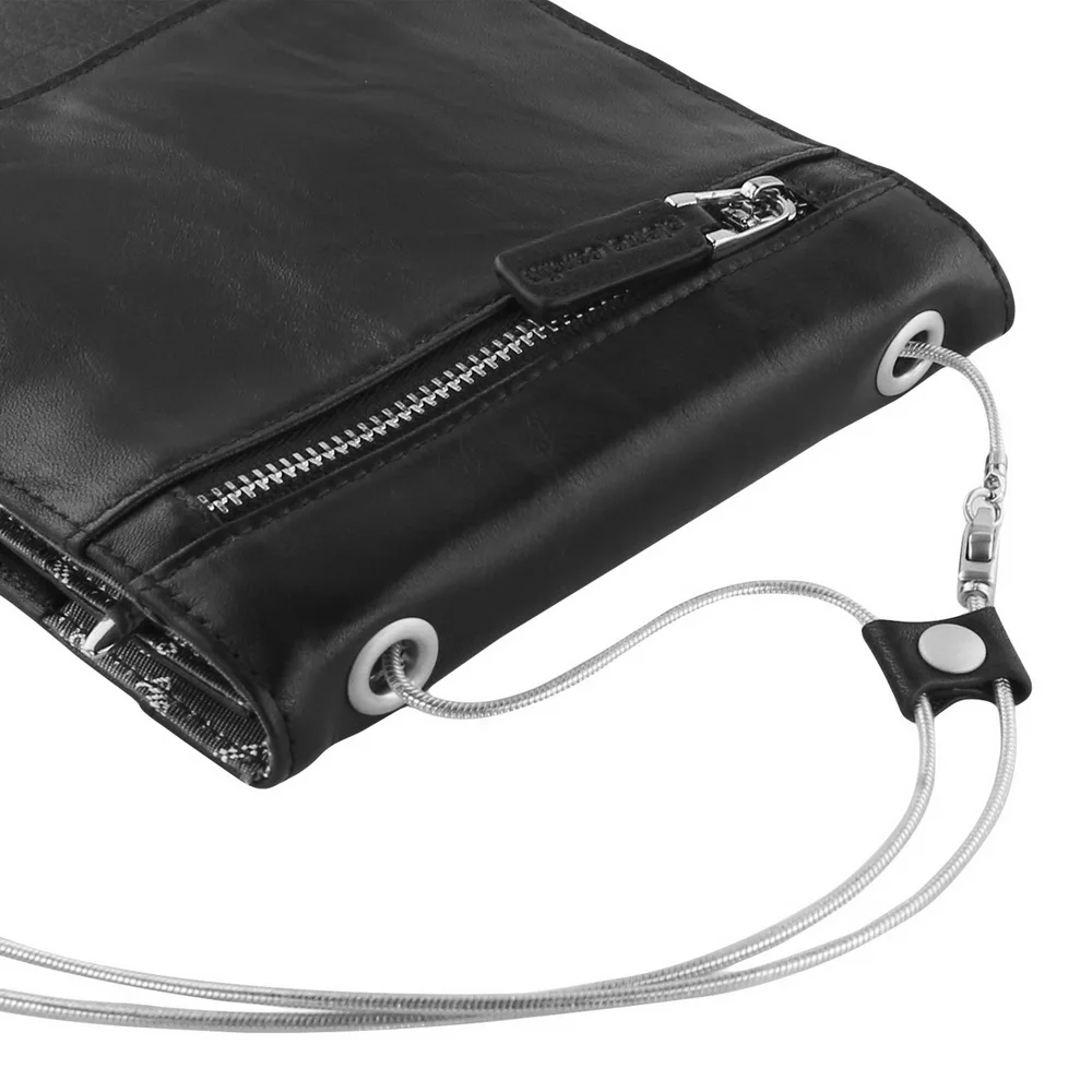 

Pierre Cardin Male Shoulder Bag Man Bag Cowhide Genuine Leather Bag Strap For Oneplus One Plus 3 3T 5 6 Pouch Mobile Phone Bag