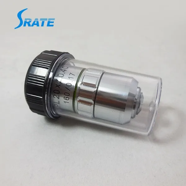 

PL20X 195 Plan Achromatic High-grade Microscope Objective Lens for Biological Metallurgical Microscopy